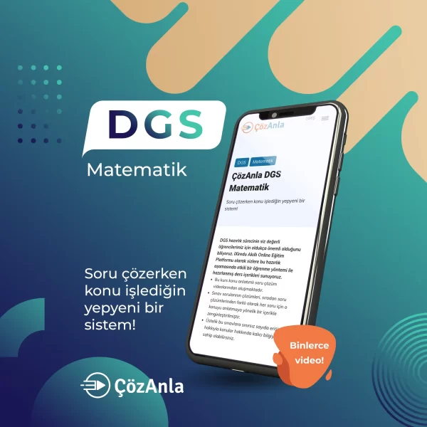 ÇözAnla DGS Matematik