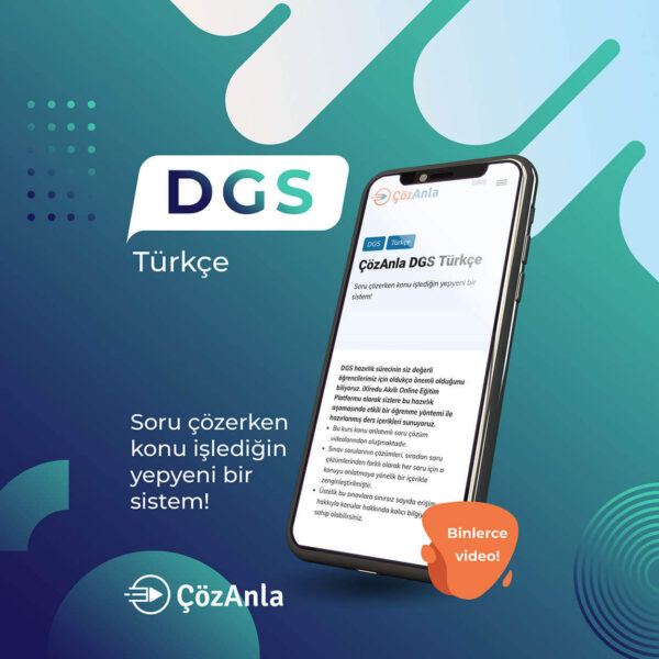 ÇözAnla DGS Türkçe